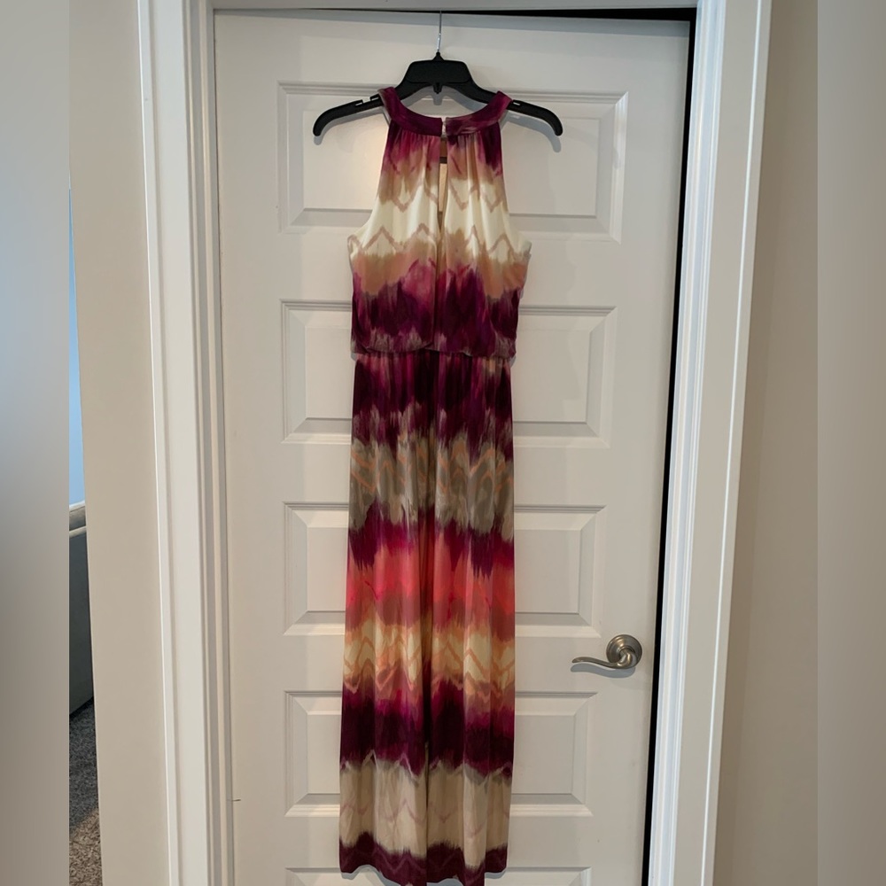 Newer London Times Sleeveless Maxi Dress SZ 4